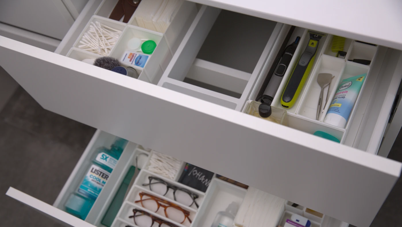 Bild von einem Schubladeneinsatz.